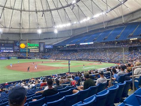 Tropicana Field Seating Chart With Row Numbers