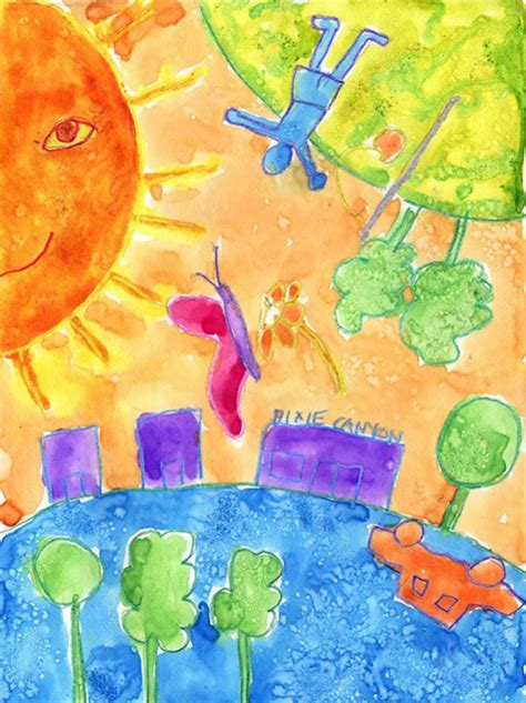 Kids drawing hub is an online coloring and drawing app developed for kids. Chagall Painting - Art Projects for Kids