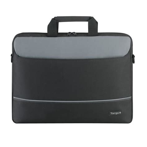 Intellect 156 Topload Laptop Case Black Grey
