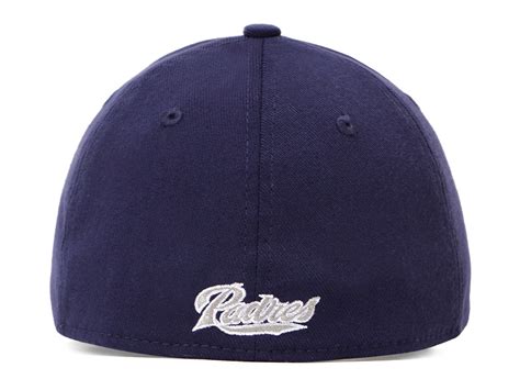 San Diego Padres Mlb Team Classic Navy 39thirty Stretch Fit Cap New