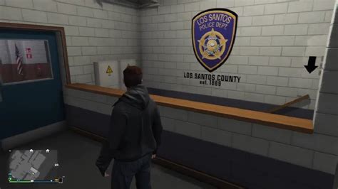 Gta Online How To Get Inside Mission Rows Police Station Youtube