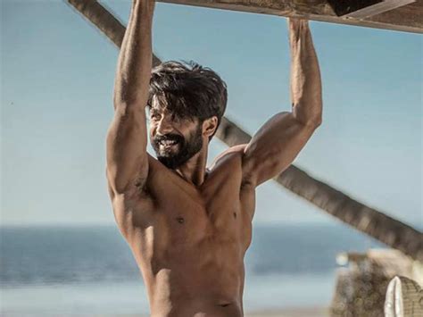 shahid kapoor pic shahid kapoor shares a shirtless picture from the beach hindi movie news