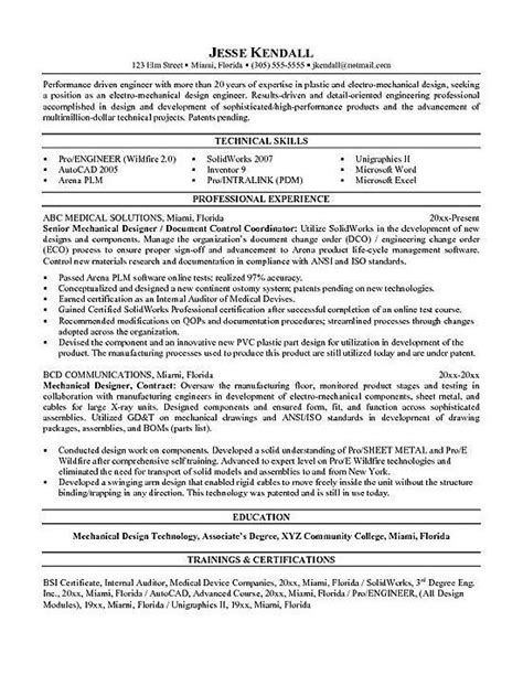 Summary for a mechanical engineer resume. Mechanical Engineer | Mechanical engineer resume ...