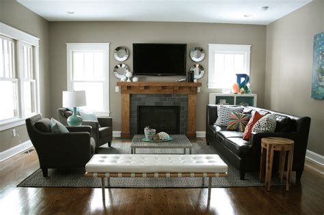 Consider fabric, function and style when selecting furniture for your remodel. Small Living Room Layout Ideas With Fireplace ...