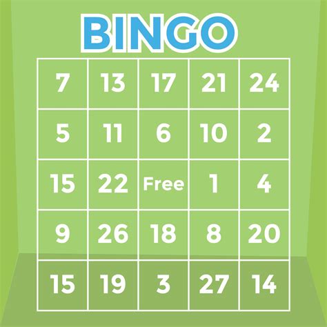 11 Best Excel Bingo Card Printable Template