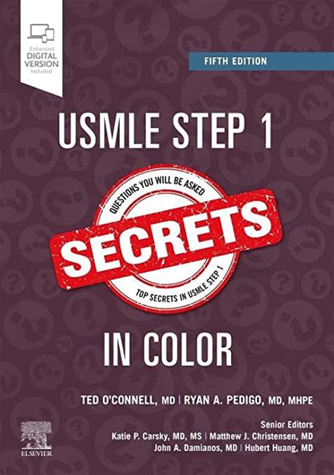 Usmle Step 1 Secrets In Color 5th Edition 2023