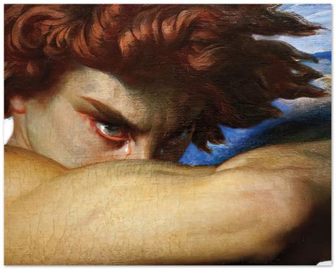 Alexandre Cabanel Fallen Angel Detail Lucifer Angel Painting Classical Art Famous Painting