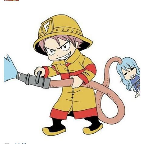 Firefighter Natsu By Fairytailfireicemage On Deviantart