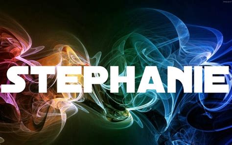 Stephanie Stephanie Name Wallpaper Names