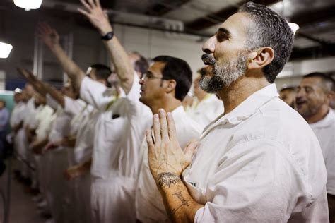 Church Service Provides Joy And Redemption For Rogelio Sanchez Inmates