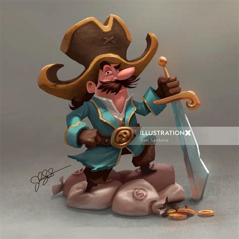Character Design Illustration By Joel Santana