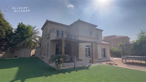 5 Bed Villa In Dubai Alvorada 4 Arabian Ranches Excellent Condition