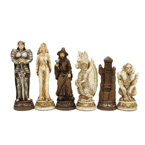 Choose from contactless same day delivery, drive up and more. Fantasy Chess & Checkers Game Set - Handpainted Chessmen ...
