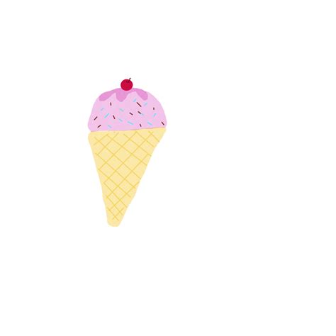 Free Sweet Strawberry Ice Cream Cone Png 21656055 Png With Transparent