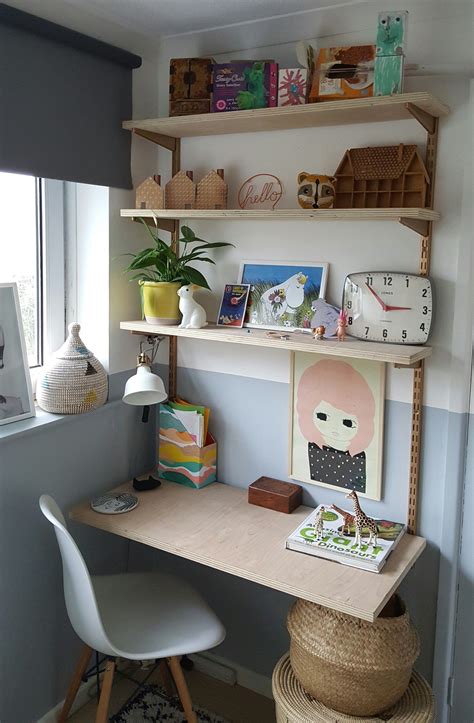 Because children's room deserve some design love, too. Quick, easy and beautiful twin slot shelving. - Alice in ...