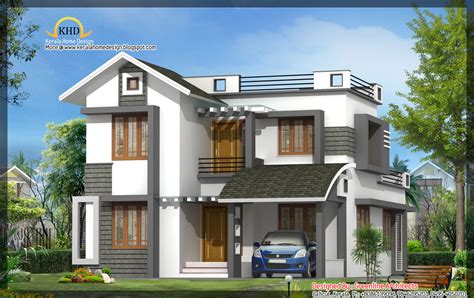 Beautiful Villa Elevation 1602 Sq Ft Kerala Home Design And Floor