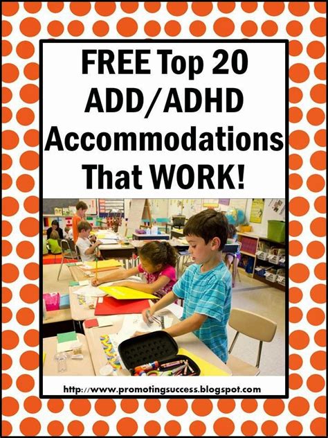 Top 20 Adhd Accommodations And Modifications That Work School