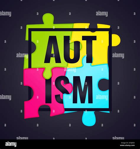 Autism Awareness Illustration Stock Photo Alamy