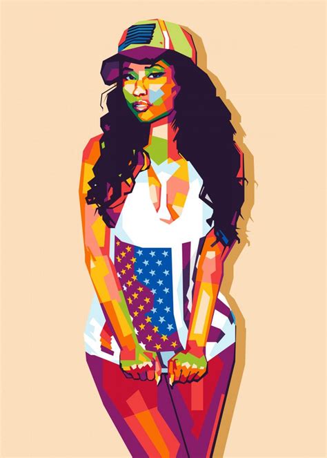 Nicki Minaj Ver1 Gloss Poster 17x 24 Inches Etsy