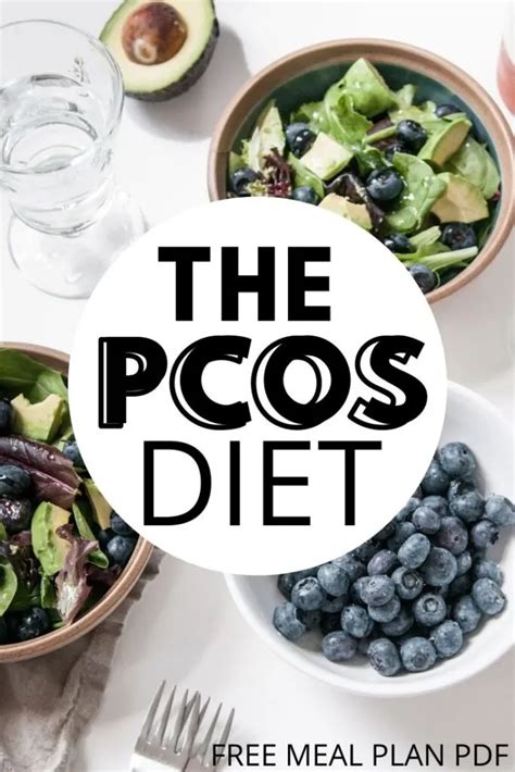 the pcos diet {pcos food list and meal plan}