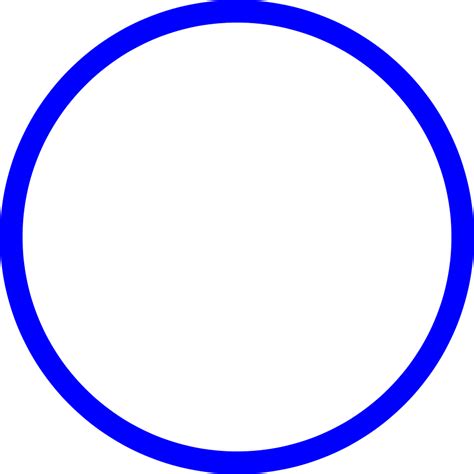 Simple Blue Circle Png Transparent Background Free Download 25312 Images