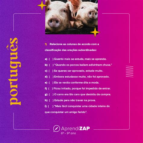 Classifique As Orações Subordinadas E Indique A Alternativa Correta