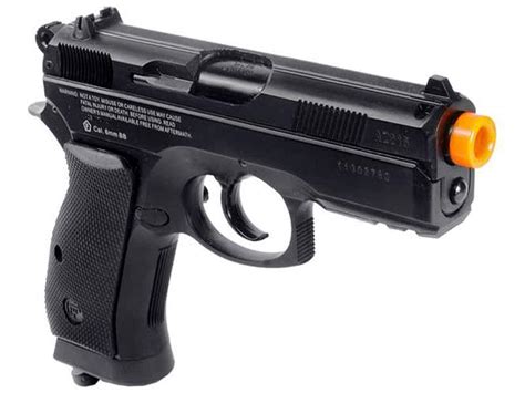 Buy Asg Cz 75d Compact Airsoft Pistol Orange Blowback Co2 Powered