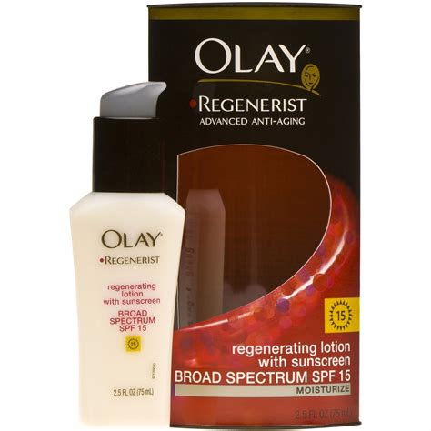 Olay Regenerist Regenerating Lotion With Sunscreen Spf 15 25 Fl Oz