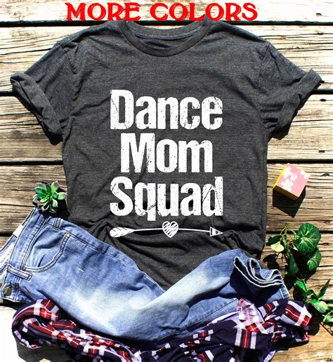 Dance Mom Shirtdance Mom Squad Shirtdance Momdance Mom Etsy
