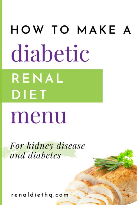 Renal Diabetes Menus Artofit