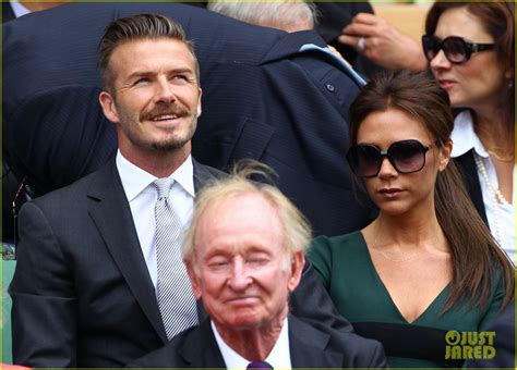 David And Victoria Beckham Wimbledon Royal Box Couple Photo 2684558