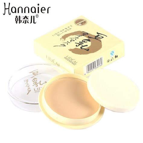 Hot Fashion Brand Natural Color Pressed Smooth Dry Concealer Oil Control Powder Face Powder