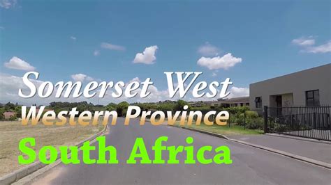 Somerset West Western Cape South Africa Dash Cam Youtube