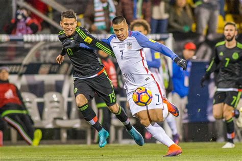 Usa is going head to head with mexico starting on 2 aug 2021 at 00:30 utc at allegiant stadium stadium, las vegas city, usa. Mexico vs. United States, 2018 World Cup Qualifying: Time ...