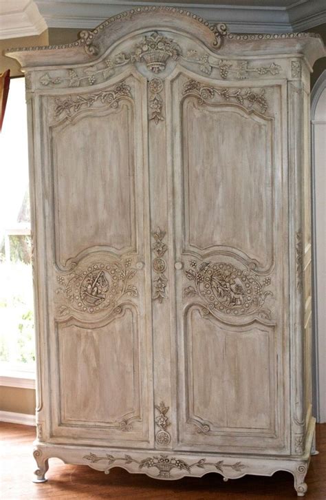 Shop for white bedroom armoire online at target. on hold - Antique French Armoire Entertainment Center ...