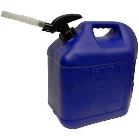Blitz 5 Gallon Plastic Kerosene Can In The Gas Cans Department At