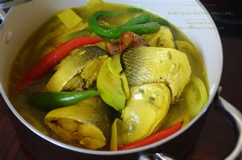 Ikan merupakan antara sumber protein yang terbaik. Ikan Susu Masak Singgang - AMIE'S LITTLE KITCHEN