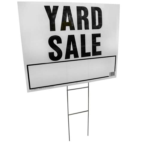 Yard Sale Sign Lawn Sale Plastic Yard Sale Sign