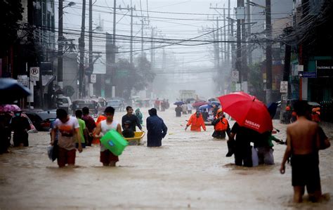Filipinos Brace For Early Onset Of Rainy Season Caused By Climate