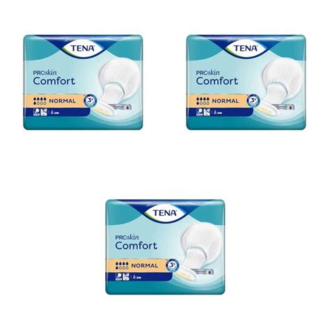 Tena Comfort Normal Pads Bulk Saver Packs Of