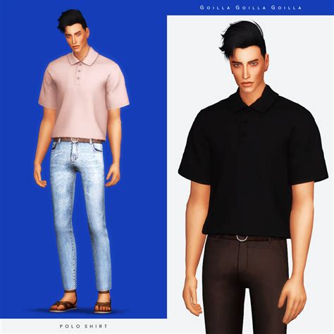Sims 4 Collared Shirt Big Sale Off 78