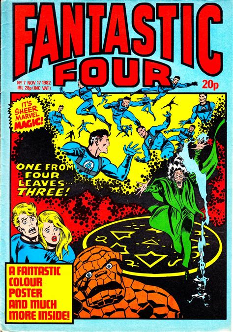 Starlogged Geek Media Again 1982 Fantastic Four November Cover