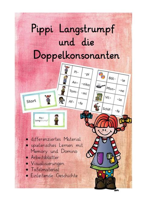 Starten sie zunächst eine besprechung. Pippi Langstrumpf und die Doppelkonsonanten ...