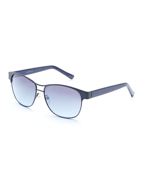 Cole Haan C6114 Navy Ombrã© Sunglasses In Blue For Men Lyst