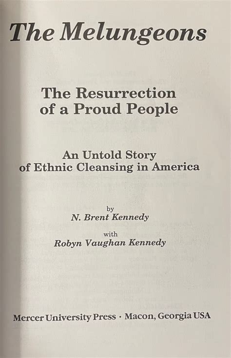 The Melungeons Resurrection Of A Proud People Untold Story Of Ethnic