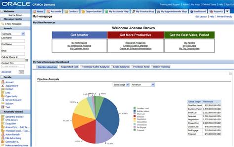 Oracle Crm On Demand Software Review Business