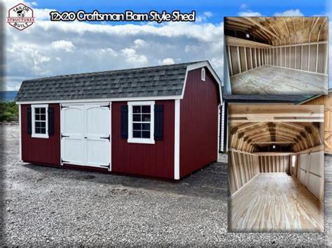 12x20 Craftsman Barn Shed 181 Tailor Built Structures