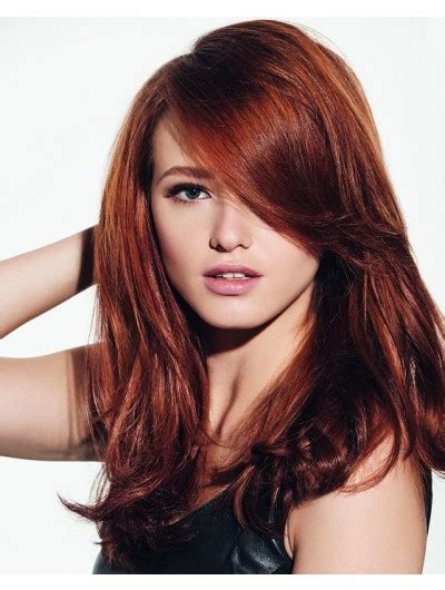 Dark Reddish Brown Hair Color 2017 Wig Long Wigs For Women