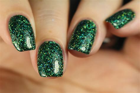 Emerald Holographic Glitter Indie Nail Polish By Cupcake Polish