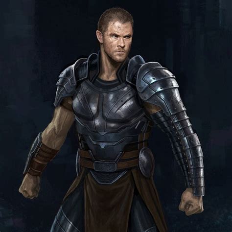 Thor Ragnarok Concept Art Reveals Alternate Gladiator Thor Look